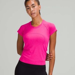 Lululemon Sonic Pink Swiftly Tech Short Sleeve 2.0